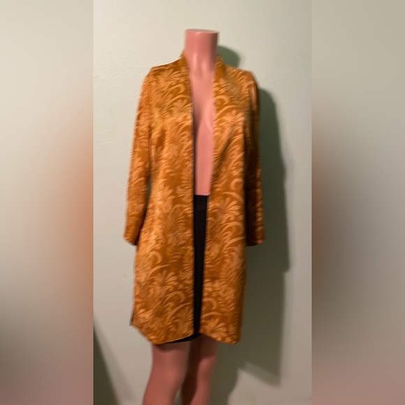 Chico’s Reversible Kimono Boho Shadows 3/4 Sleeve Jacket Multi Open Front - Picture 3 of 17